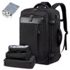 Expandable Travel Backpack with 4 Packing Cubes