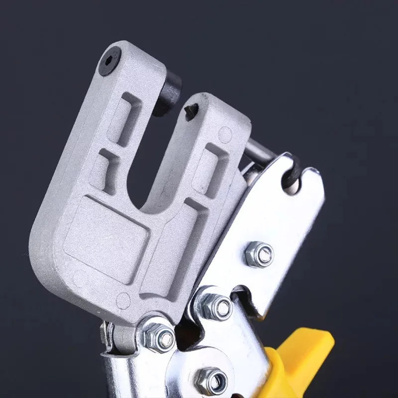 Aluminum Alloy Double-Handed Stud Crimper for Drywall and Ceiling Work