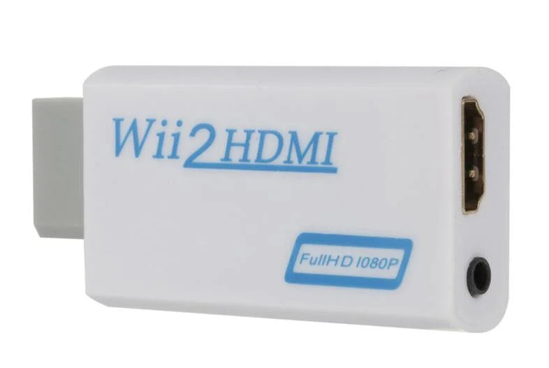 White Wii 2 HDMI Full HD 1080P adapter converter device