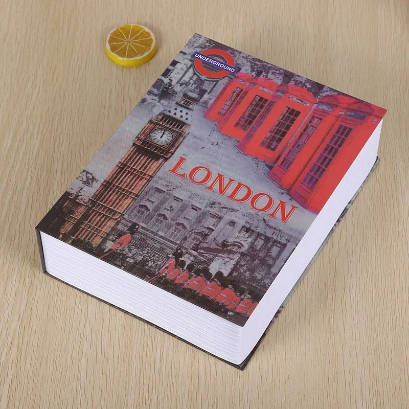 Hidden Dictionary Book Safe with Password Lock