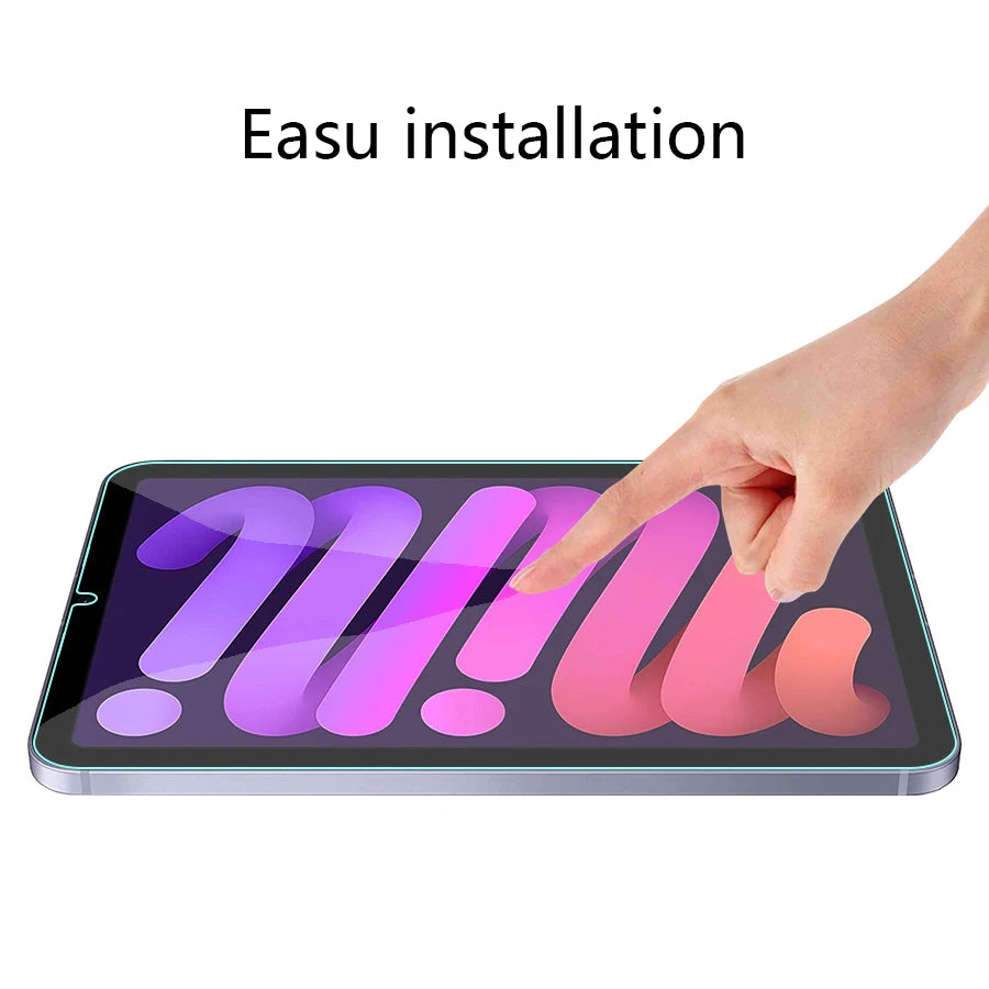 Ultra-Clear Tempered Glass Screen Protector for iPad