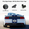 Carbon Fiber License Plate Frame with Anti-Rust Protection