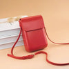 Bolso Bandolera de Piel Microfibra Vintage