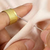 Complete Sewing and Embroidery Kit with Needles, Thread, and Accessories