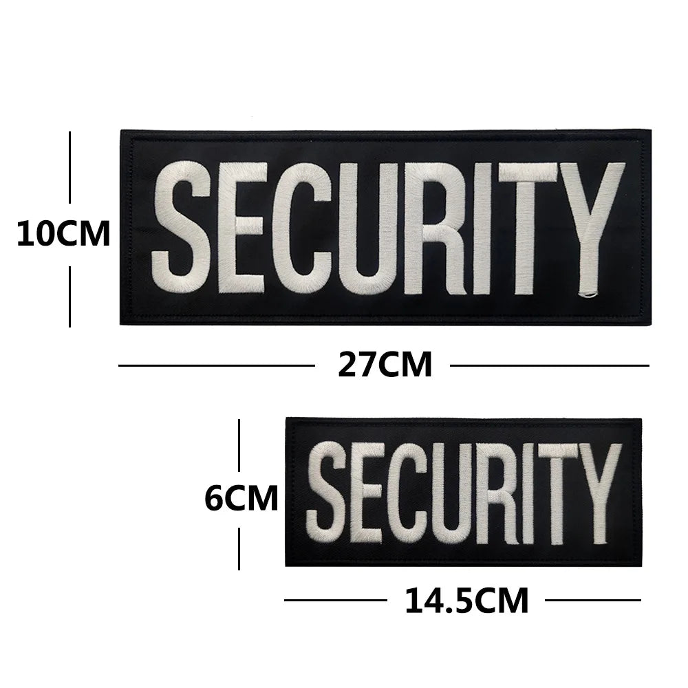 Reflective IR Security Patch with Hook & Loop Backing