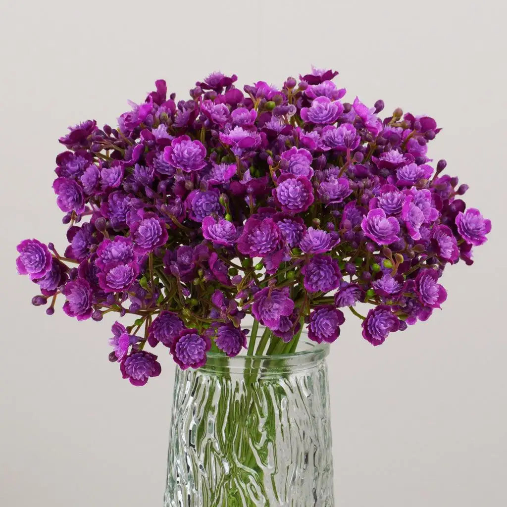 Artificial Gypsophila Bouquet - 42 Stem Silk Flower Arrangement
