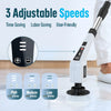 Cordless Electric Cleaning Brush with Extendable Handle & LED Light