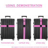 Secure Adjustable Luggage Strap with Combination Lock