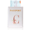 Elegant Rose Gold Passport Cover