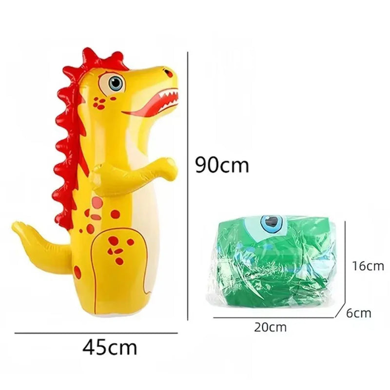 Dinosaur Tumbler Punching Bag for Kids