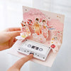 Recordable Voice Greeting Card with Cassette Design