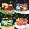 Musical 3D Pop-Up Birthday Card