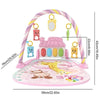Musical Activity Gym with Kick-and-Play Piano for Babies
