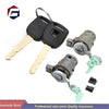 Honda Door Lock Cylinder Set with Keys (Left & Right)