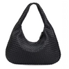 Vegan-Leder gewebte Hobo-Tasche