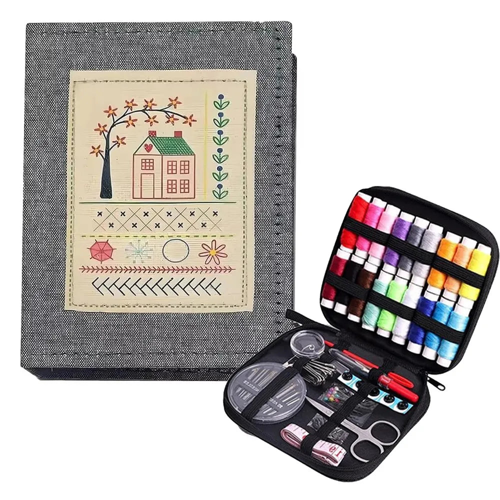 Complete Embroidery Stitch Book Kit with 106 Patterns
