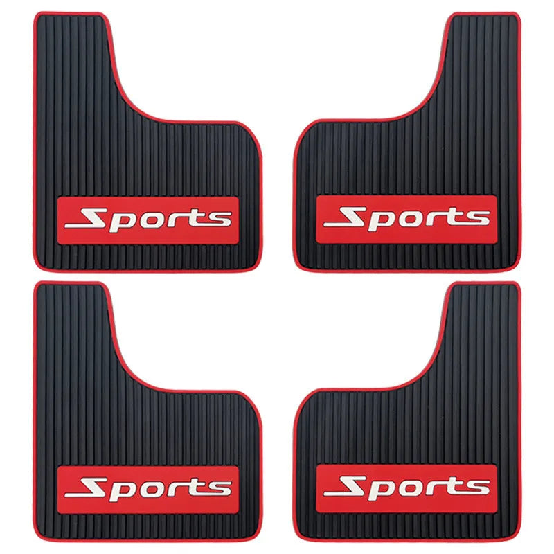 Universal Mud Flaps for Trucks, SUVs & RVs – Durable Rubber Splash Guards