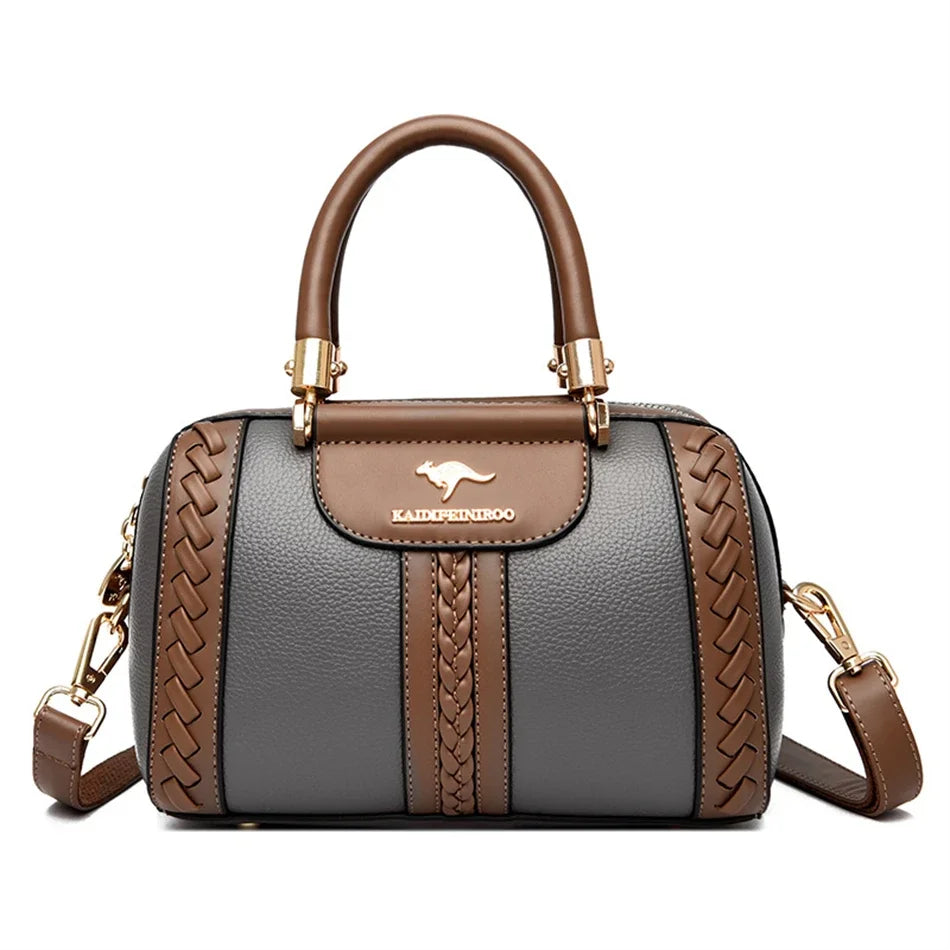 Luxury Leather Shoulder & Crossbody Bag for Women