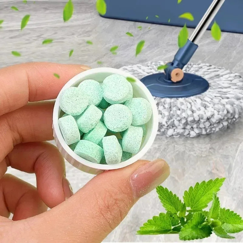 Multipurpose Effervescent Cleaning Tablets – Deodorizing for Floors, Toilets & Rooms