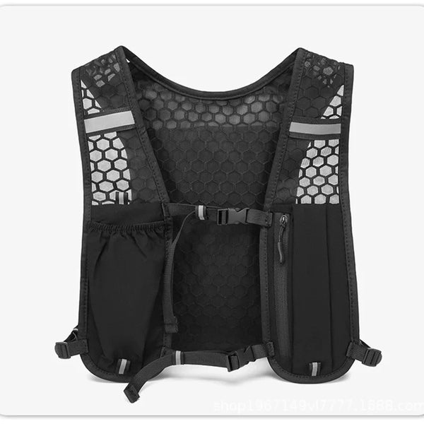 Gilet de Running Léger avec Poche d'Hydratation