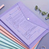 Clear A4 Plastic Document Organizer Folders (Set of 10)