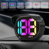 A digital speedometer display mounted on a car dashboard, showing 180 km/h, with surrounding features for speed and driving.