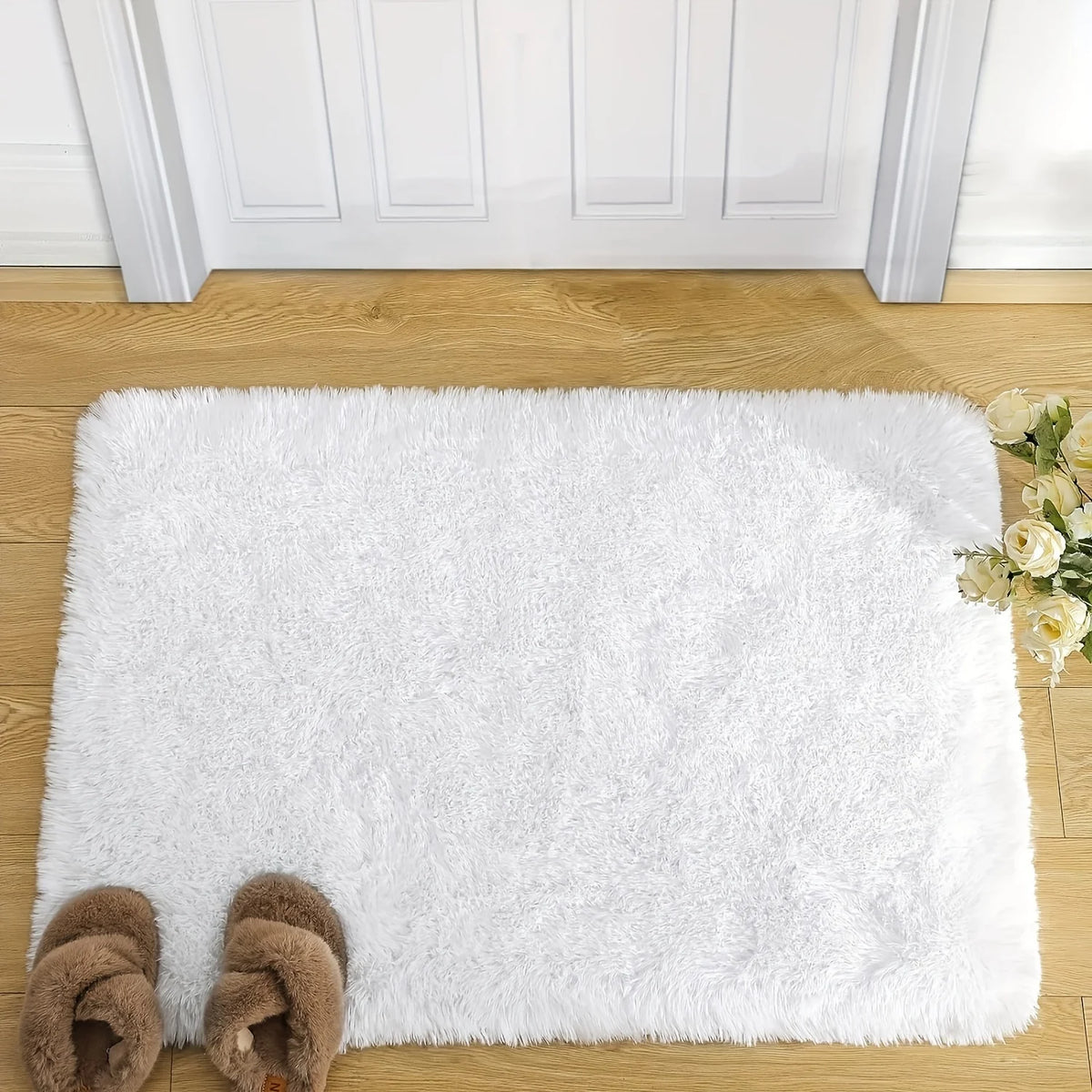 Plush Shaggy Area Rug for Living Room & Bedroom