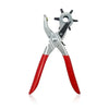Rotary Leather Hole Punch Pliers - 6 Interchangeable Sizes