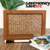 Retro Wooden Money Saving Box with Digital Counter