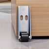 Quiet Rubber Drawer Casters for Furniture and Cabinets (Set of 4)