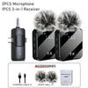 Wireless Lavalier Microphone for Camera, iPhone & Android