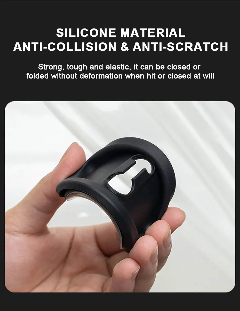 Silicone Car Door Lock Protector Covers (Set of 4)