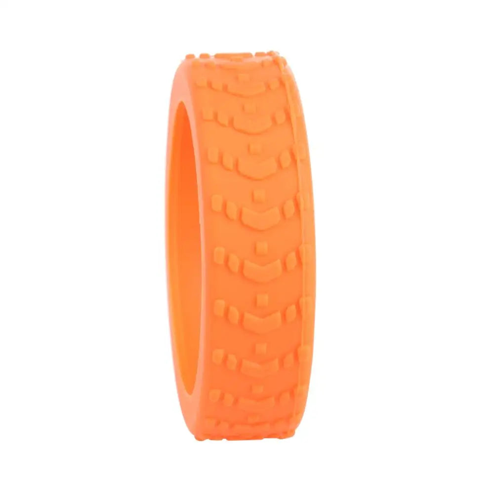 Silent Silicone Luggage Wheel Protectors (8-Pack)