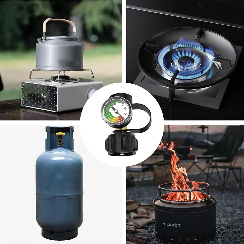 Propane Tank Gauge Level Indicator with QCC1/Type 1 Connection