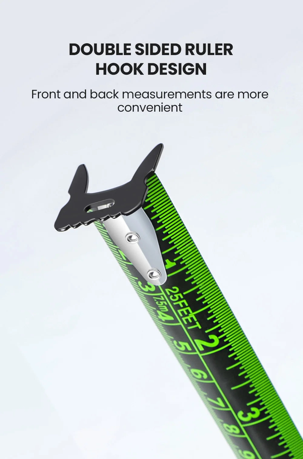 Fluorescent Tape Measure