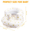 Inflatable Baby Seat with Built-in Pump – Portable & Easy to Clean