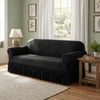 Stretch Sofa Slipcover with Skirted Edge