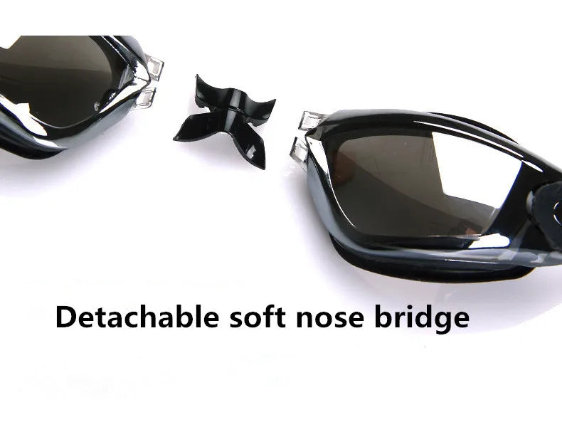Lunettes de natation anti-buée avec protection UV