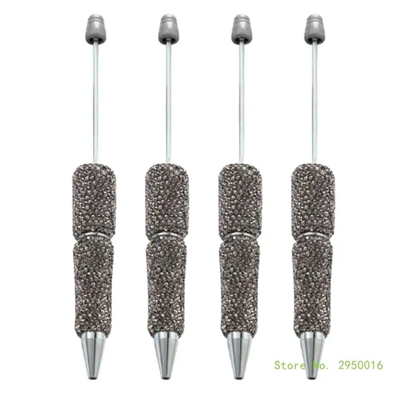 Elegante Perlen-Rhinston-Ballpoint-Stifte (4er Set)