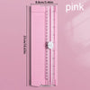 Pink A4 mini paper trimmer with precision cutter showing measurement markings and a pink color scheme