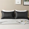 Luxurious Satin Stripe Pillowcase with Envelope Closure