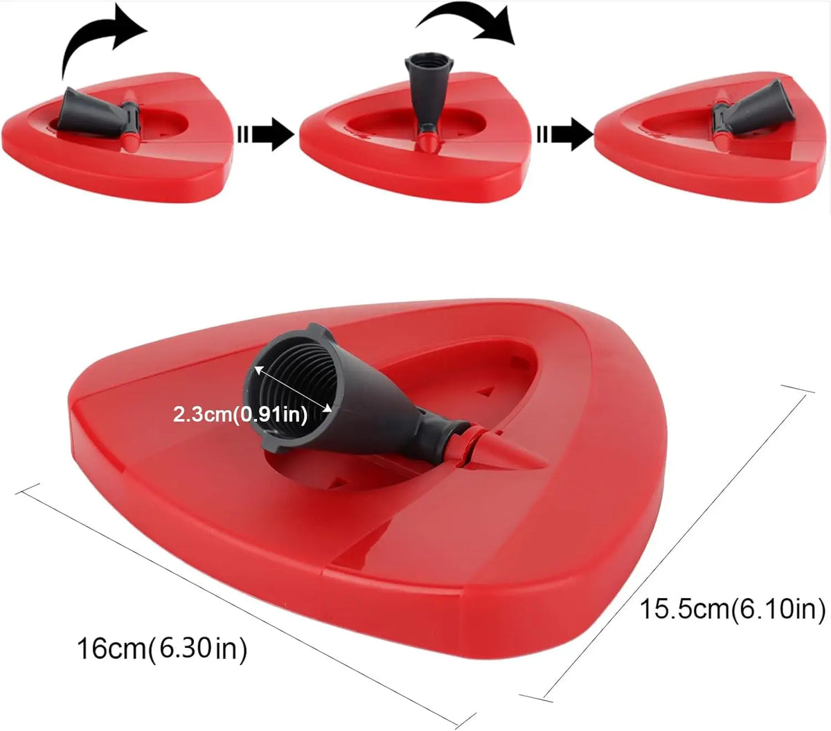 Microfiber Spin Mop Refill Pads for Vileda O-Cedar EasyWring 1-Tank System