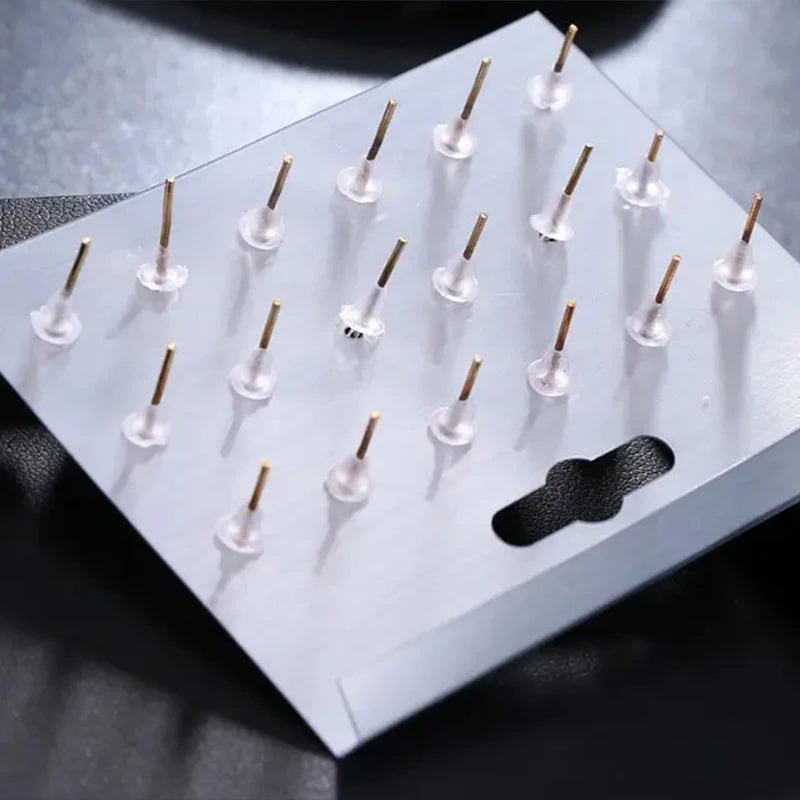 Classic Rhinestone Stud Earrings Set