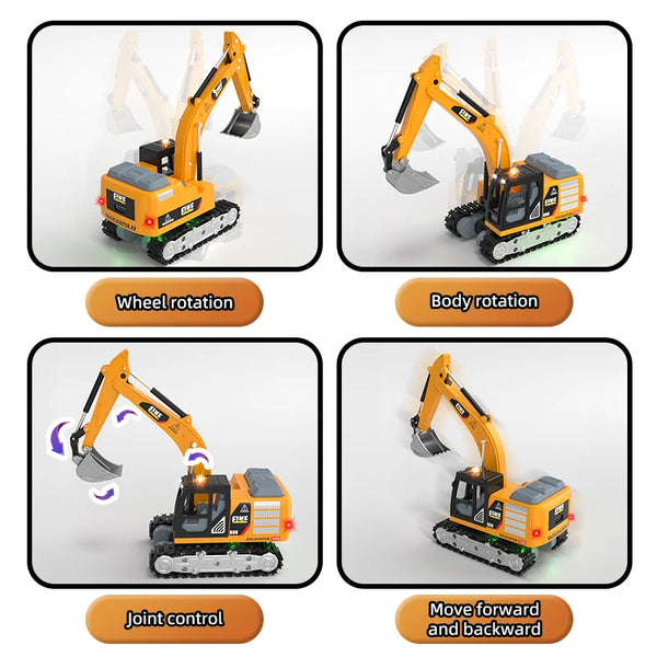 Mini RC-Baumaschinen-Set