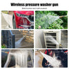 Cordless High-Pressure Car Washer with Self-Priming Pump
