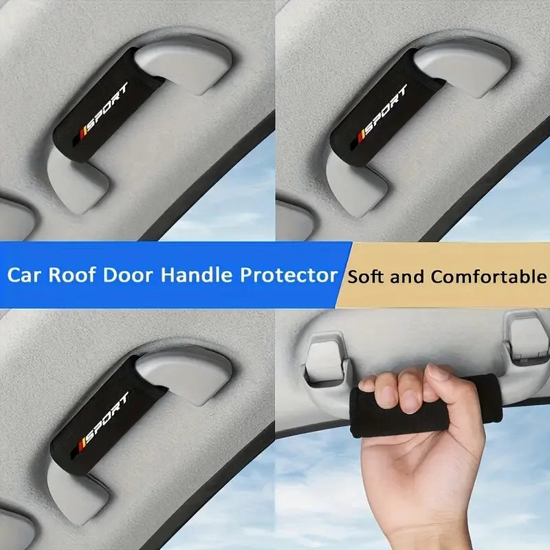 Soft Car Handle Covers – Universal Fit Protection for Interior Grab Handles