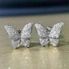 Boucles d'oreilles en zircon cubique géométriques