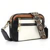 Compact Square Crossbody Bag with Adjustable Strap