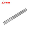 Stainless steel precision straight ruler marked in millimeters