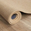 Minimalist Faux Sisal Jute Rug with Anti-Slip Backing